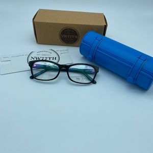 NW 77th Eyewear 908 Green/Brown Ophthalmic Frame Handcrafted in USA
